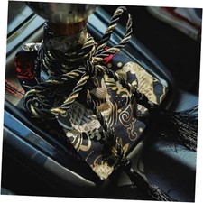 Auto Car Shifter Shift Knob Cover Japanese Antiquity Koi Black Koi Black