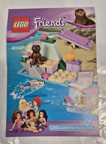 Lego Friends Animal S6 #41047 Seal's Little Rock 2014 - 100% Complete