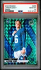 8790 Jaxson Dart 2025 Panini Mosaic #288 Green Prizm Rookie Variation RC PSA 10