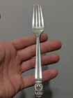 INTERNATIONAL ROYAL DANISH STERLING SILVER DINNER FORK 7 1/8" NO MONOGRAM