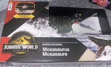 Jurassic World Rebirth Super Colossal Mosasaurus Action Figure New In Box 36 In.