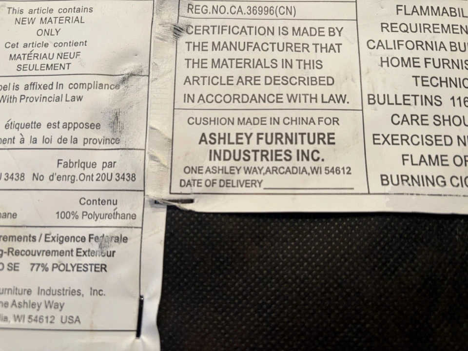 Ashley Furniture Cross Island Collection - Image 4 of 4