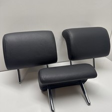 2004 04 2005 05 Audi S4 Rear Recaro Headrest Head Rest Headrests Set Of 3