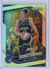 2025 Panini Prizm WNBA SILVER NO. JESSICA SHEPARD
