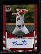 2025 Panini USA Baseball Stars & Stripes Kolten Smith #NTS-KS Red /99