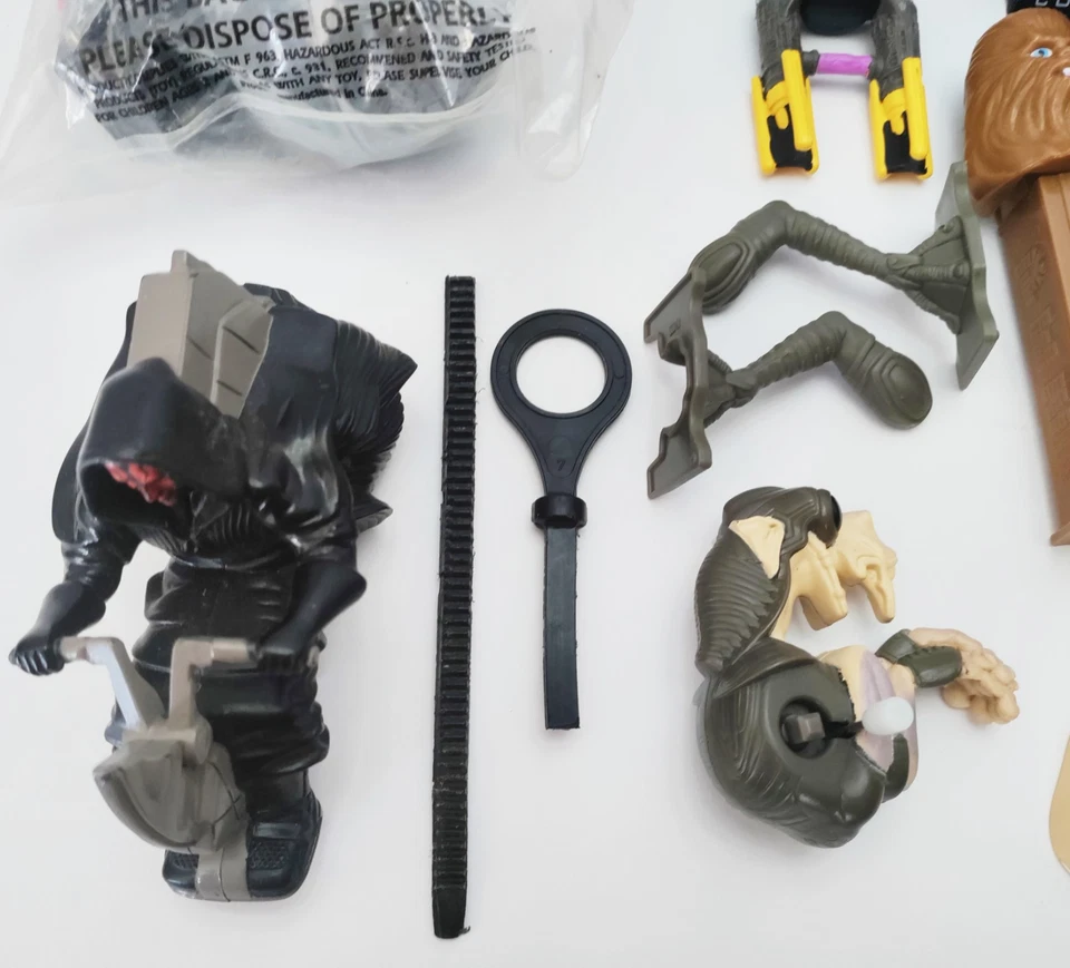 Lote Dispensador Vintage McDonald's Happy Meal Star Wars y Pez Foto 3 de 4