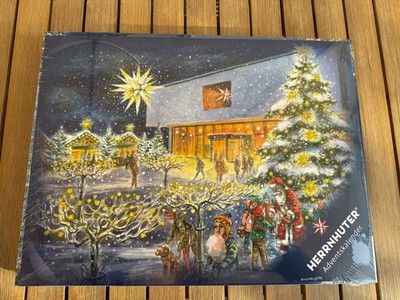 Herrnhuter Adventskalender 2021/2022 Violett / Weiß Led Neu OVP