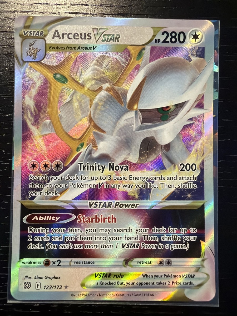 Arceus VSTAR - Non Metal 123/172 NM | eBay