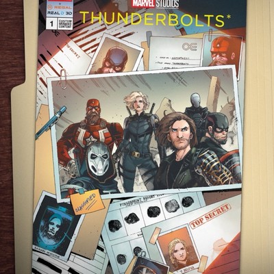 2025 Thunderbolts Movie Promo Cinema Marvel Studios 