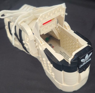 LEGO 10282 Adidas Original Superstar Shelltoe White Lace Brick