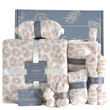 Birthday Box Care Package Get Well Soon Gift Baskets Self Care Leopard Khaki