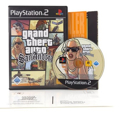 Sony Playstation 2 Spiel: Grand Theft Auto GTA San Andreas - PS2 OVP (PAL DE)