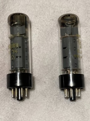 RFT EL-34 Power Tubes Matched