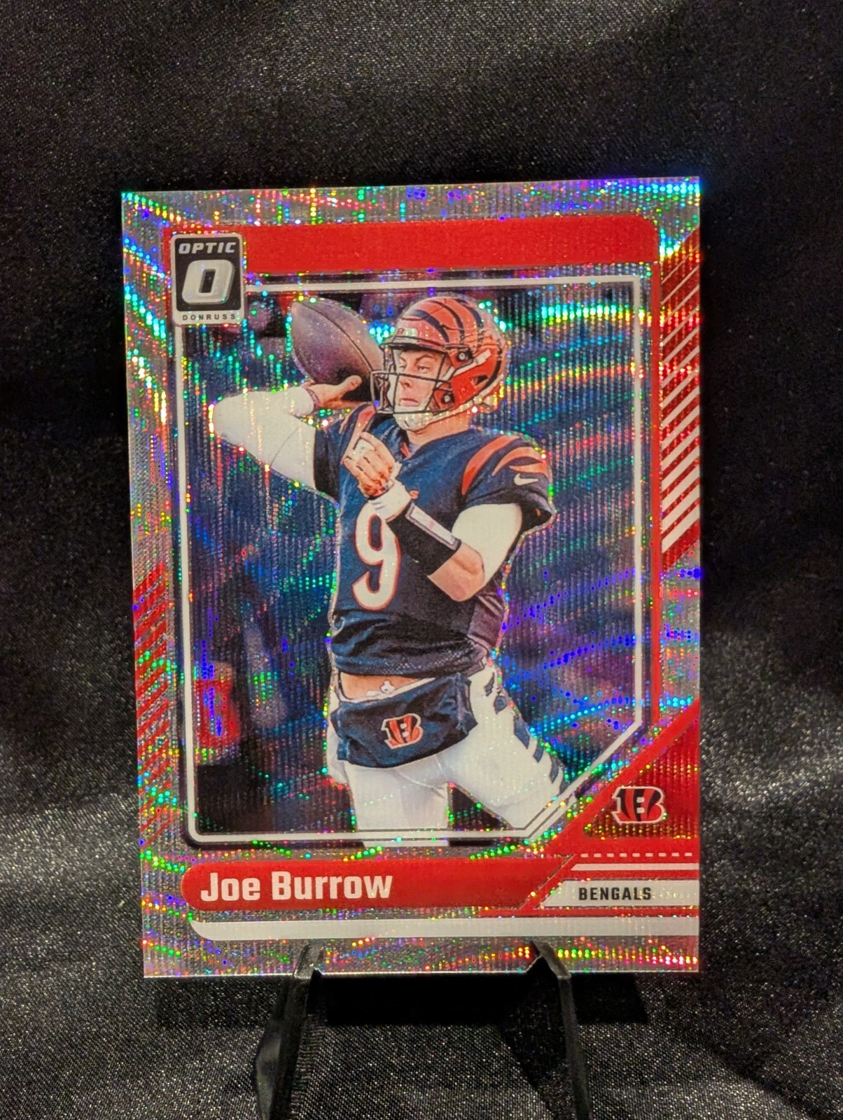 2024 Panini Donruss Optic - Joe Burrow #38 Wave Prizm /300