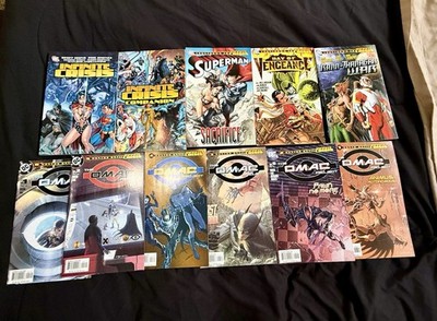 DC Comics Infinite Crisis Trade Paperback/Comic Book Lot (OMAC series is comics)