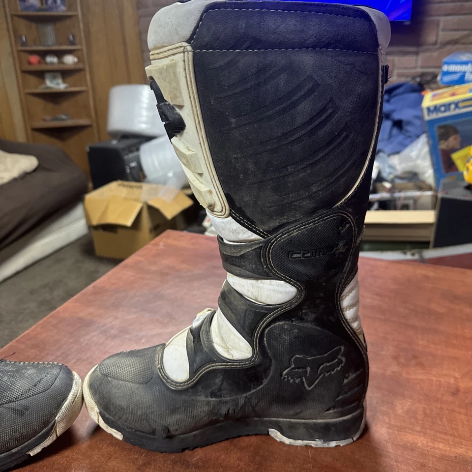 Botas de motocross Fox Racing Comp 5 para hombre talla USA 10 Foto 3 de 4