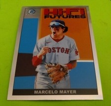 2022 Bowman Chrome Marcelo Mayer Refractor Hi-Fi Futures #HIFI-1 Red Sox MINT RC