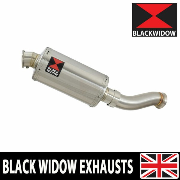Black Widow Exhausts GSXR1000 230mm Polished Stainless Steel Oval Exhaust Kit for sale online eBay