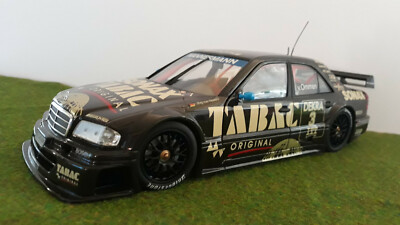 1995 Mercedes C-Class DTM TOBACCO SONAX OMMEN 1/18 MINICHAMPS 180953303 mi car