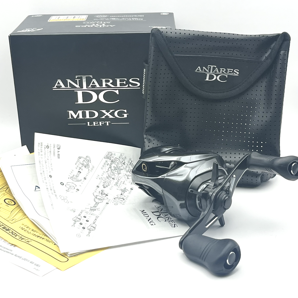 Shimano 18 Antares DC MD XG 7.8:1 Gear Left-hand baitcast Shimano 18 Antares DC MD XG 7.8:1 Gear Left-hand baitcast