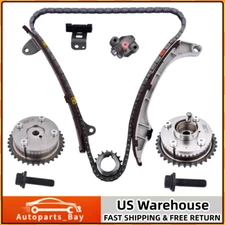 Timing Chain Kit w/VVT Sprocket for 09-14 Toyota Camry Highlander RAV4 2.5L 2.7L