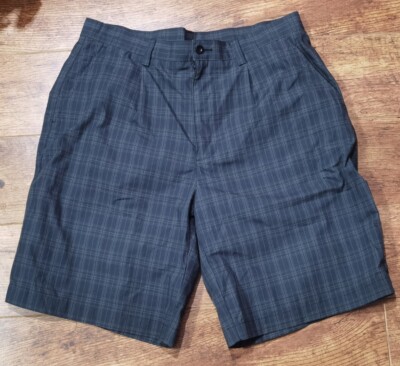 Nike Golf Navy Shorts Kariert Medium