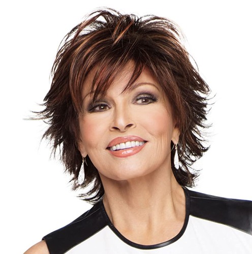 Raquel Welch AHEAD OF THE CURVE: Mittellange Lagenlook Perücke - Farbe wählbar ^ - Bild 5 von 16