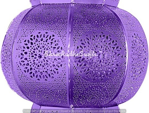 20"Vintage Design Modern Turkish Handmade Moroccan Ceiling Hanging Lighting Lamp - Picture 5 of 6