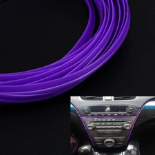 16ft Car Interior Door Edge Line Molding Trim Strip Decorate Purple Accessories