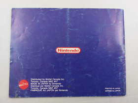 Pin Bot (Nintendo NES) Instruction Manual ONLY