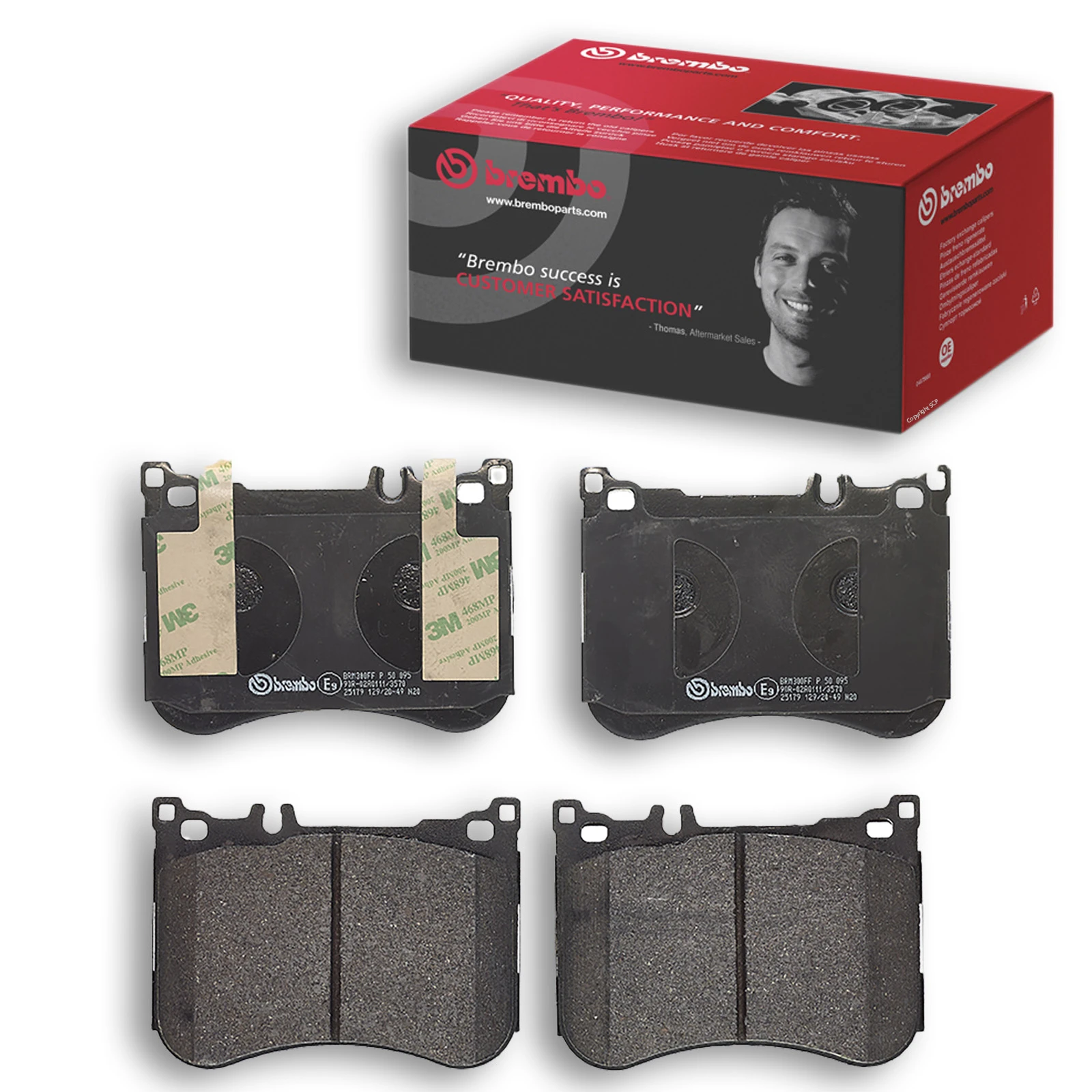 ✅Fits BREMBO P 50 095 Brake Pad Set, disc brake P 50 095 Brake pads ⭐UK Seller⭐ - Image 29