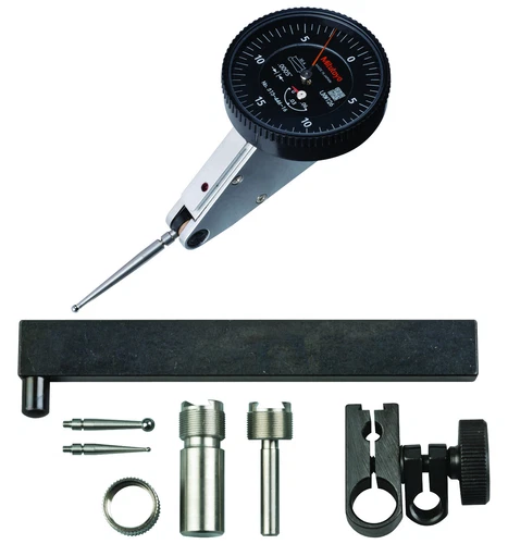 Mitutoyo 513-446-16T - Dial T.I Tilted Mid Set .06" Range .0001" Grad, Long Tip