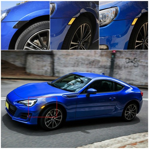 Smoked LED Side Marker Signal Lights DRL For 2013-2020 Subaru BRZ Scion FR-S 86 - Picture 11 of 11