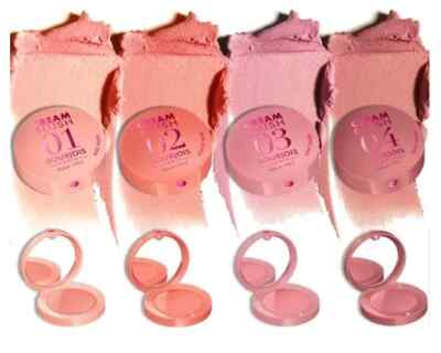 BOURJOIS Cream Blush Rouge 03 Rose Tender Mat Langhaltend NEUF 2,5gr