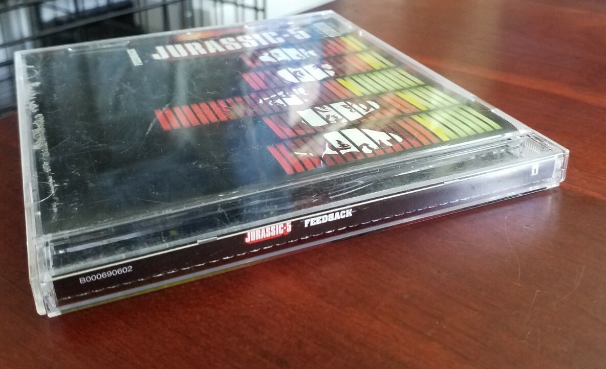 Jurassic-5 - Feedback (2006) CD Album Interscope Records Explicit
