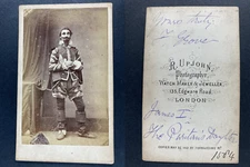 Upjohn, London, Grove, Vintage CDV Albums Print Shipping. Albumen Print