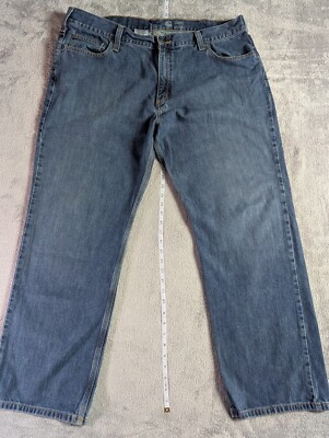 Carhartt Men's Jeans 42x30 Workwear Bootcut Skater Distressed Denim Grunge core