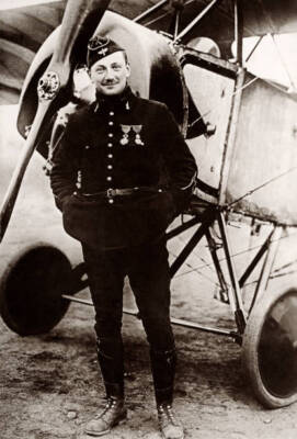 Captain Georges Pelletier D'Oisy, Aviation Pioneer 1924 OLD PHOTO