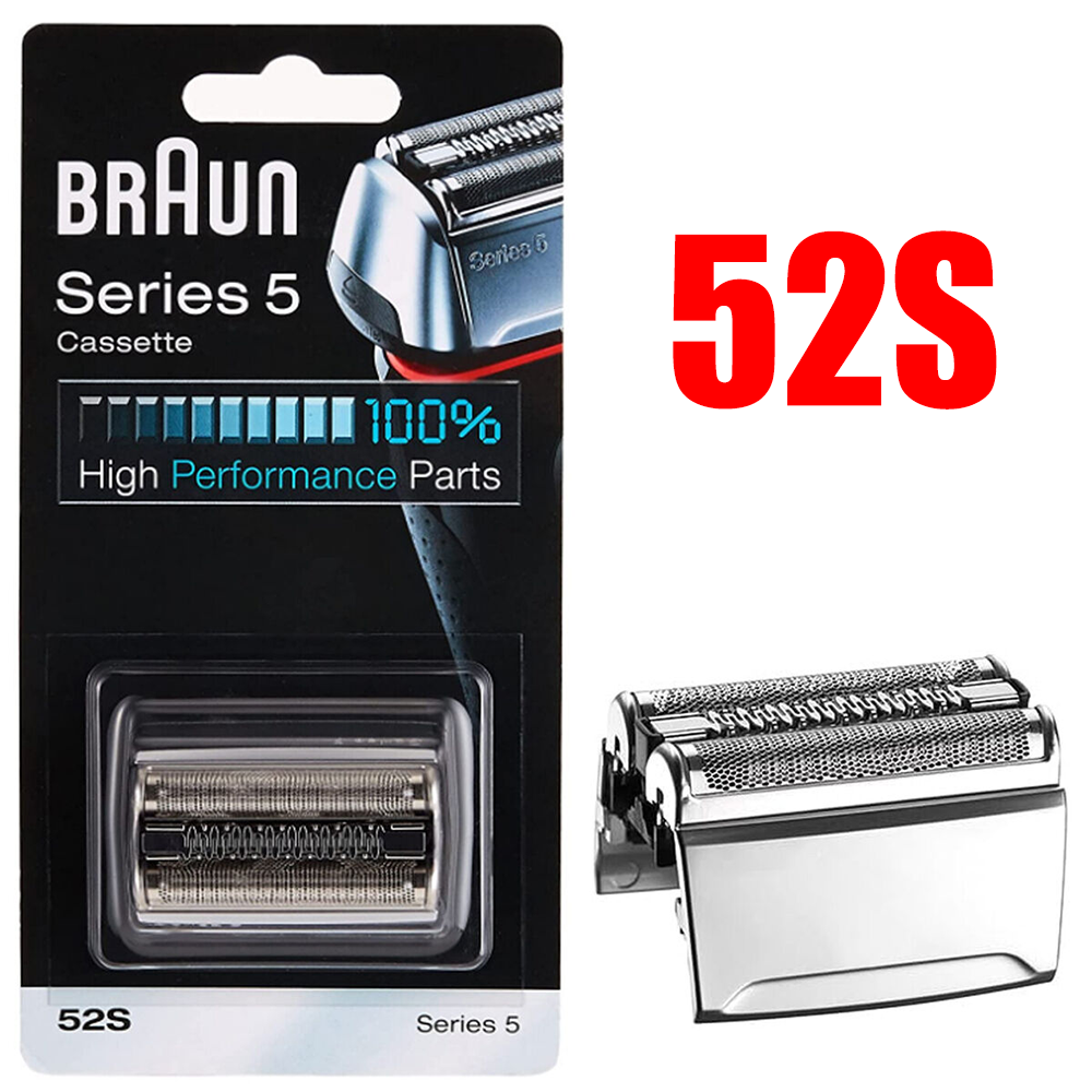 Braun Series 5 Electric Shaver Replacement Head 52S 1PACK x 1 Cassette