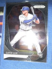 Gavin Lux 2020 MLB Panini Prizm Base Rookie Card RC #198 Dodgers MINT
