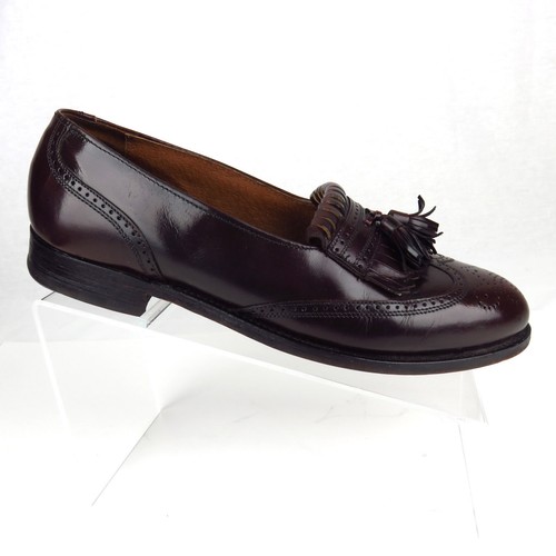 Kiltie Tassel Loafers Brown 