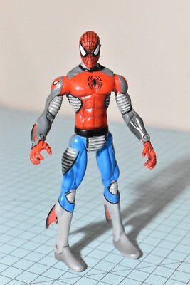 Spiderman Scuba Suit 2003 Action Figure Toybiz Spider-Man 6