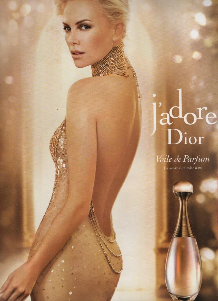 Publicité papier Parfum. Perfume ad. Dior J'Adore 2013 23x32 cm (papier glacé)