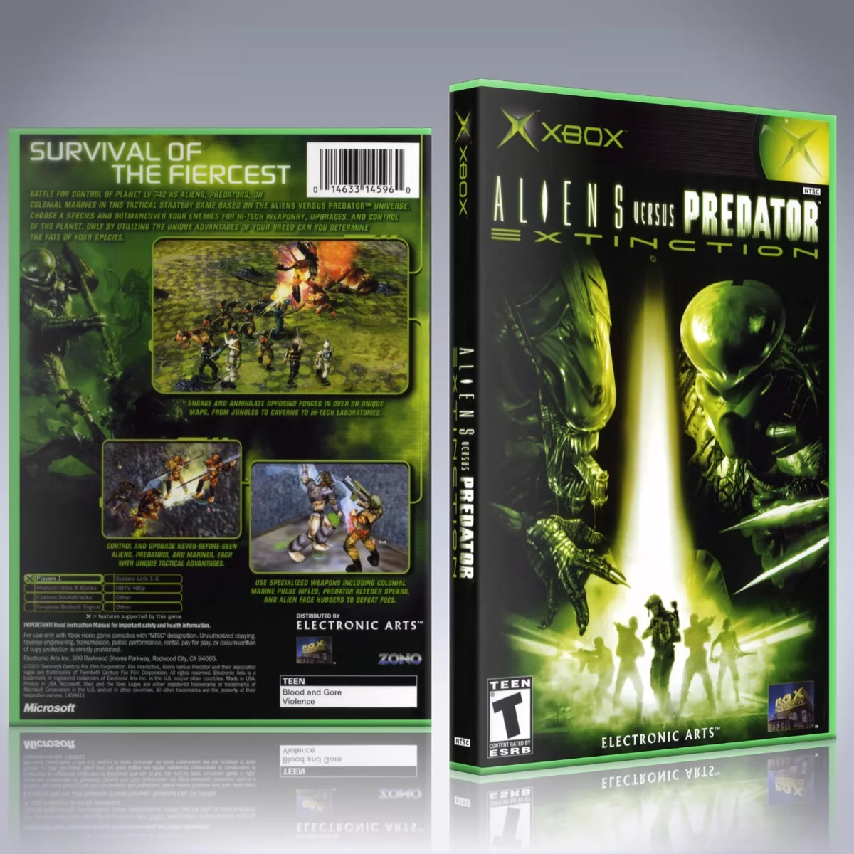 Aliens vs. Predator Extinction - Xbox Game - Retro vGames