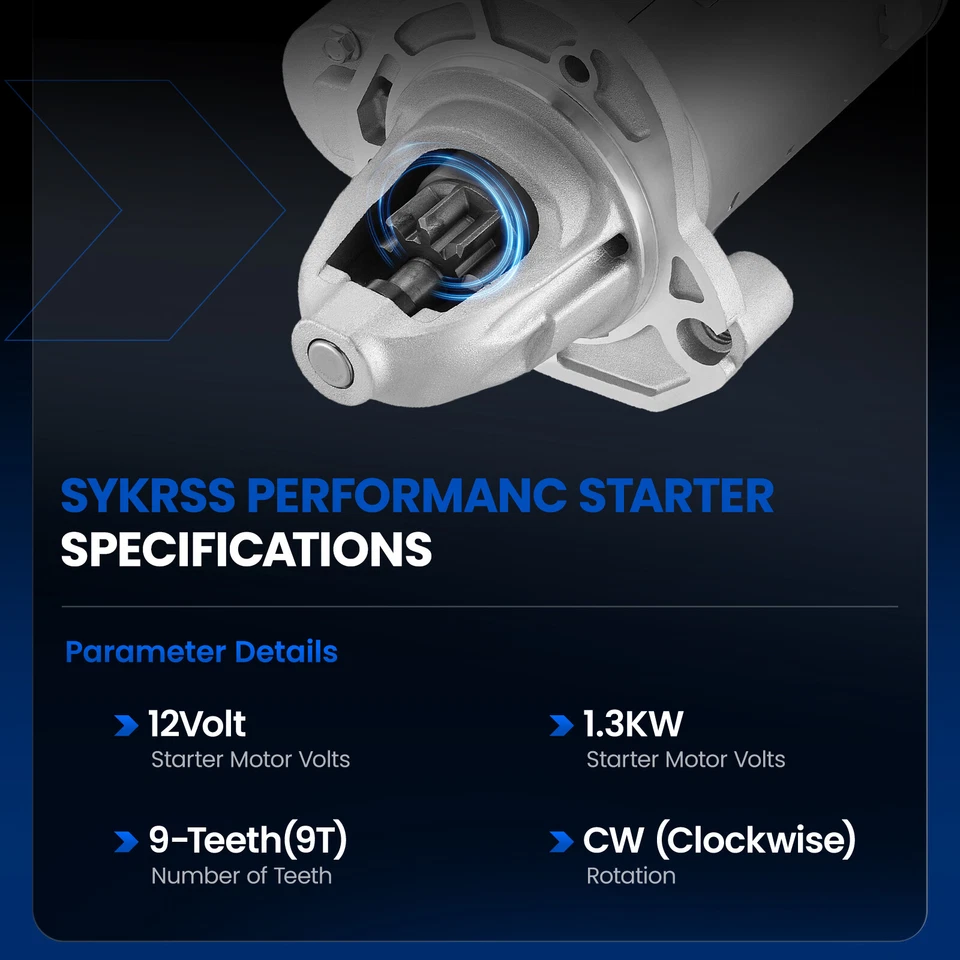 Starter Motor For 2017 2018 - 2023 Dodge Charger Jeep Wrangler Ram 1500 3.6L - Imagem 3 de 4