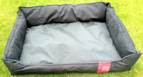 Dog Travel Bed Cushioned-Sides Collapsible Roll-up Washable Waterproof Car Boat
