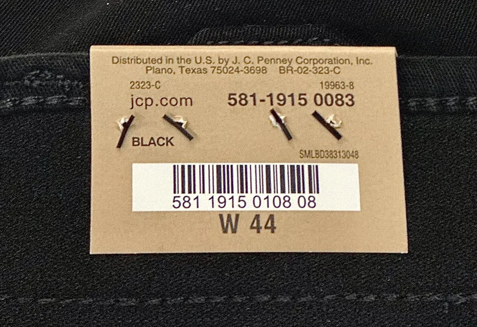 The Foundry Men's Cargo Shorts Comfort Stretch Casual Size 44 Black C1030 - Image 3 of 4