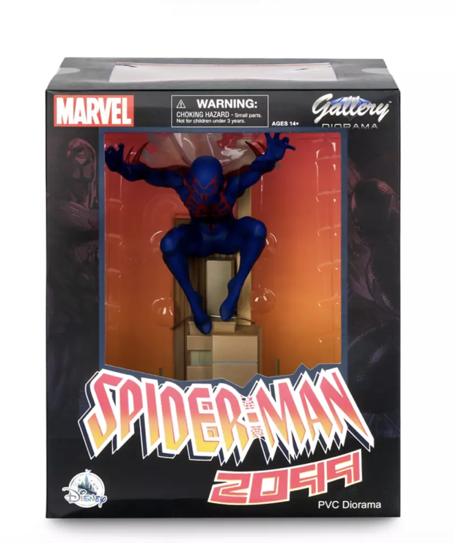 Disney Parks Spider-Man 2099 Gallery Diorama by Diamond Select