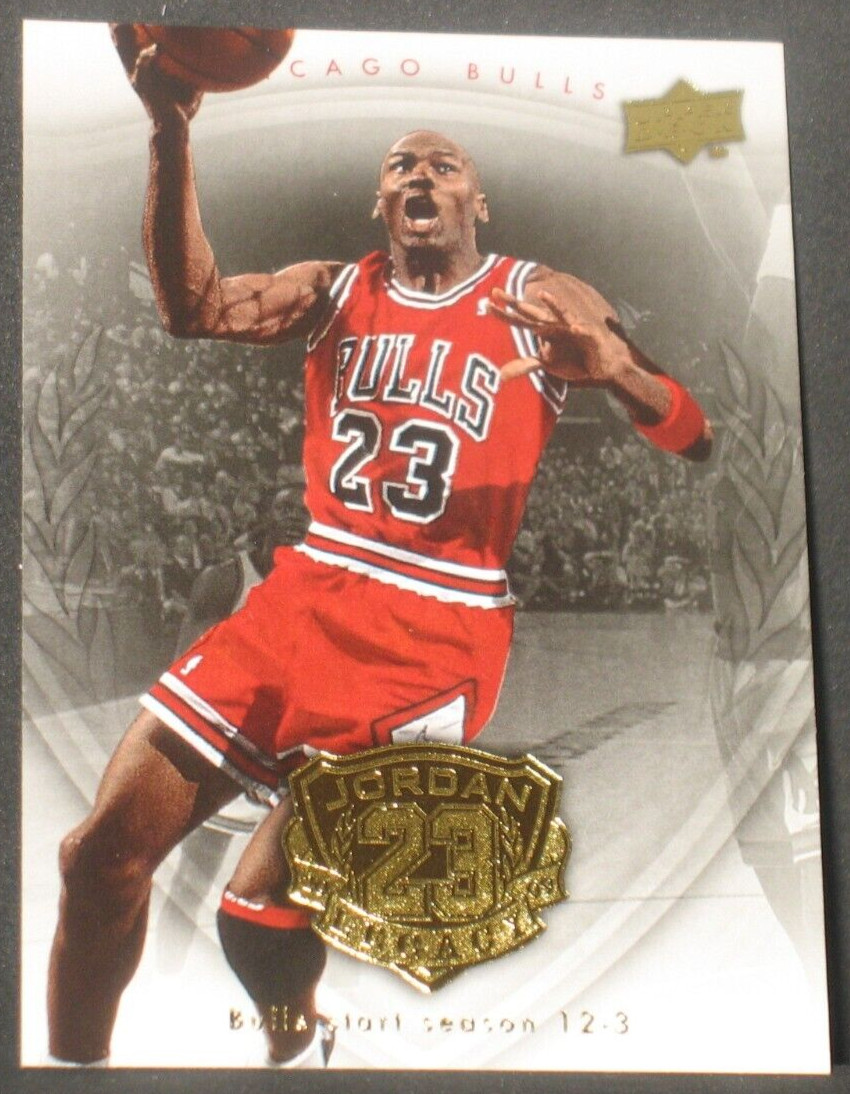 Michael Jordan 2009-10 Upper Deck Legacy Collection Gold #23 1987-88 Season