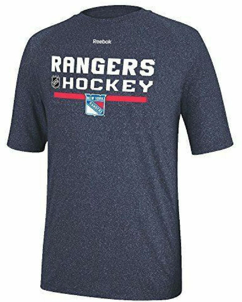 Reebok New York Rangers Hooded Sweatshirt (Large) Blue